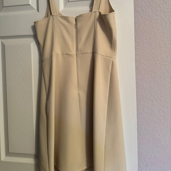 Gianni Bini Mini Dress - Ruffle Style - Cream Color/Lightly Used - Picture 2 of 3